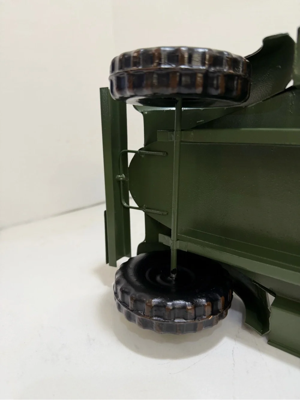 The Peacekeeper Military Truck Camouflage Metal Decanter